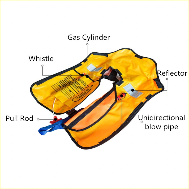 New Design Marine Life Jacket Inflatable Life Jacket