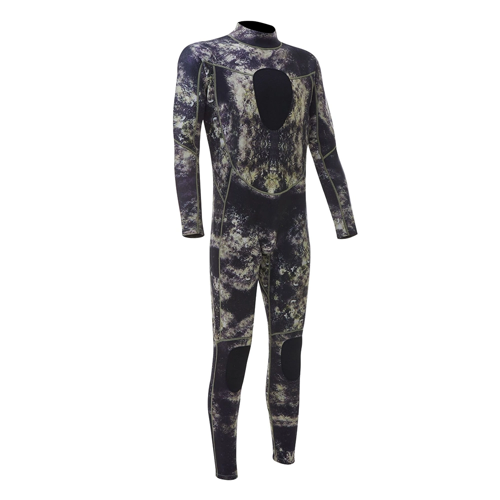 Spearfishing Wetsuits for Men′s, 1.5mm Neoprene Camo Full Body One Piece Diving Suits Wyz19065