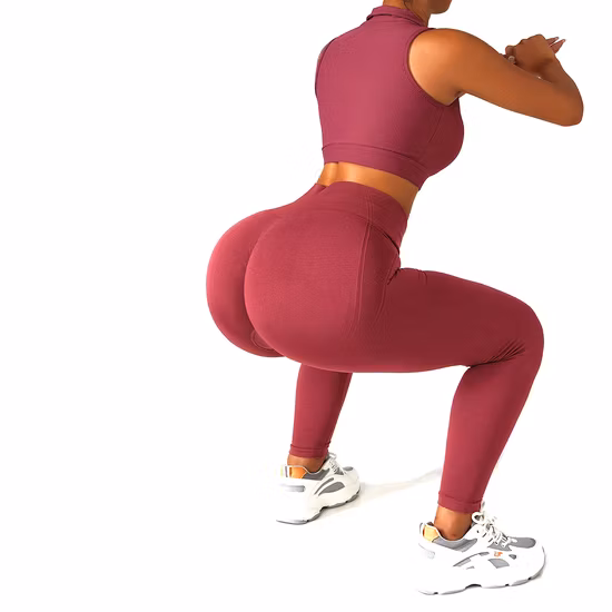 セクシーなジムフィットネスカスタムスポーツ女性レギンスヨガパンツ